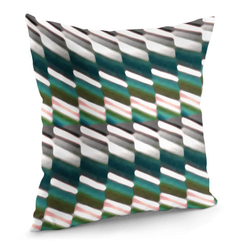 Image of Geo Stripes Print Pattern Pillow Cover