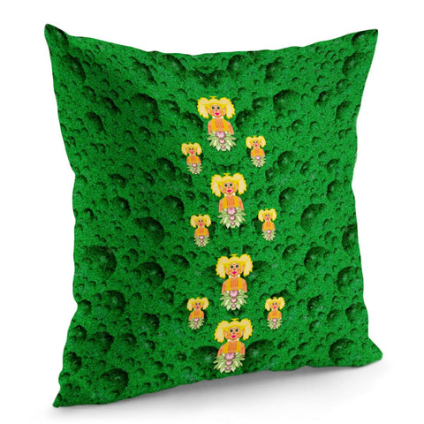 Image of My Troll Doll Got Flowers To You Pillow Cover