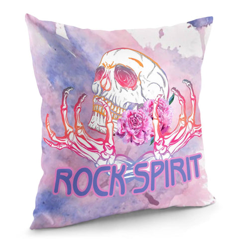 Image of Skull Pillow Cover