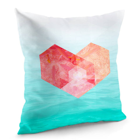 Image of Heart Of The Ocean By #Bizzartino Pillow Cover