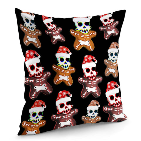 Image of Ginger Zano Skull Pillow Cover