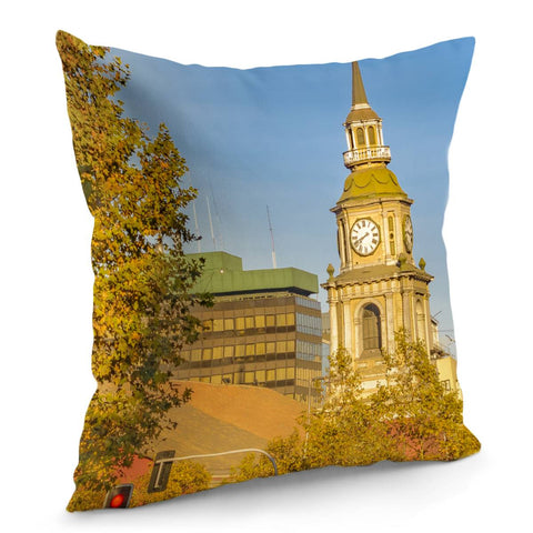 Image of San Francisco De Alameda Church, Santiago De Chile Pillow Cover