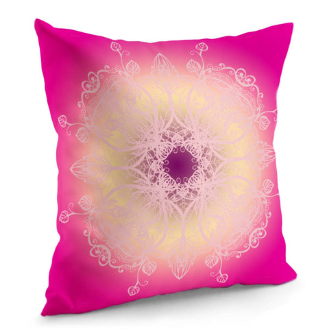 Image of Pink Pillow Cover