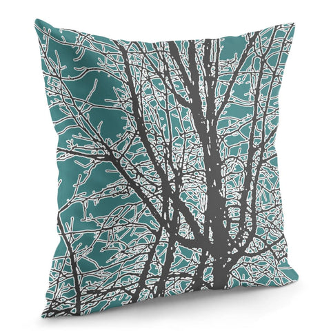 Image of Nature Vector Style Illustration Pillow Cover