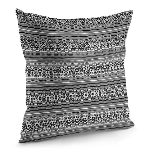 Image of Pattern Abstrait Formes Pillow Cover