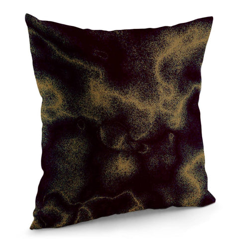 Image of Abstrait Effet Paillette Doré Pillow Cover