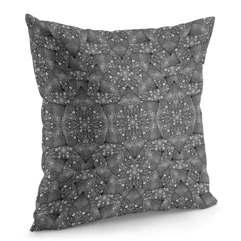 Image of Modern Fancy Nature Collage Pattern Pillow Cover