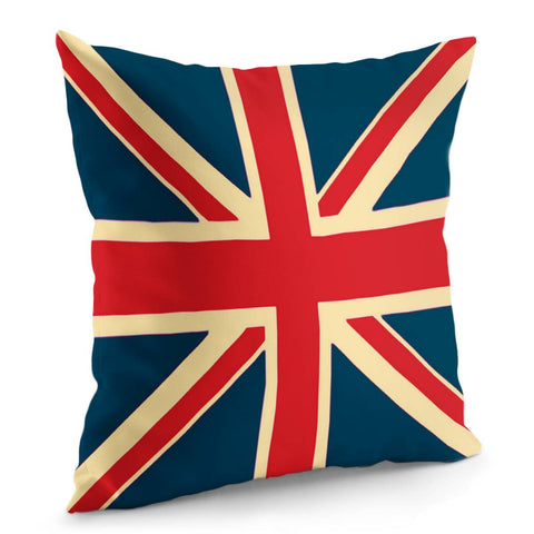 Image of Drapeau Uk Pillow Cover