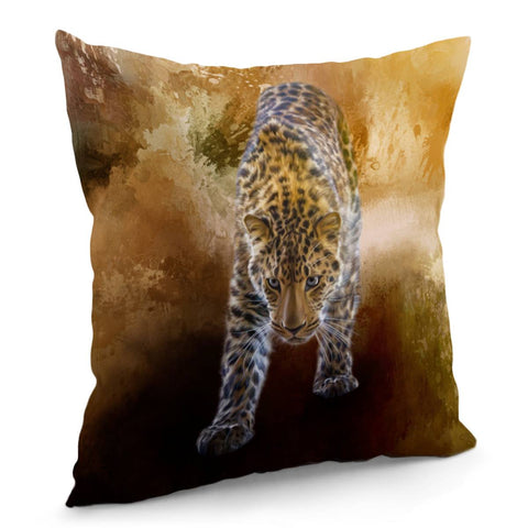 Image of Russian Amur Leopard Pillow Cover