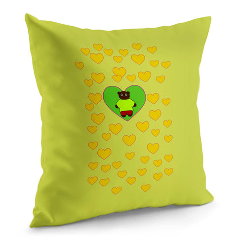 Image of Home Of The Cartoon Bears Pillow Cover