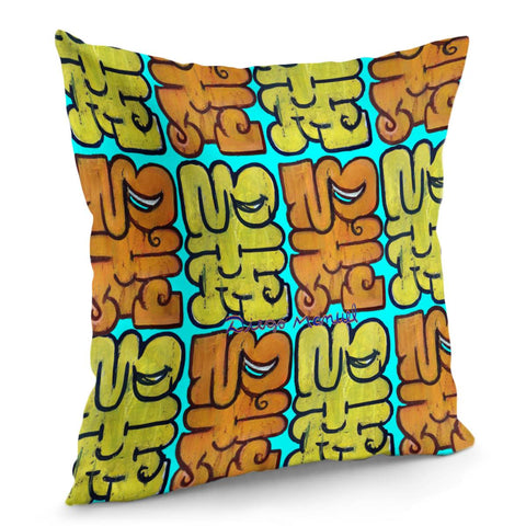 Image of Graffiti 23 And 29 Tapiz Pillow Cover