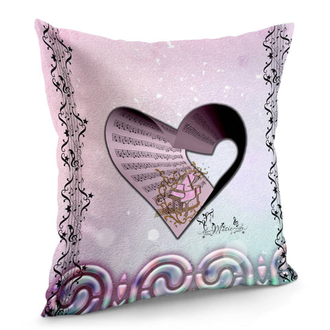 Image of Music, Piano Pillow Cover