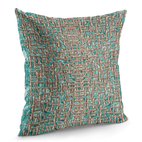 Image of Sterling Silver And A Flow Of Japanese Kanji Inspiration Pillow Cover