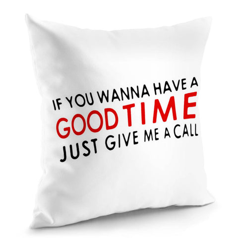 Image of Motivational Phrase Typographic Design Pillow Cover