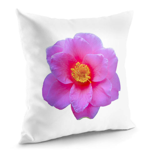 Image of Beauty Violet Flower Photo Print Pillow Cover