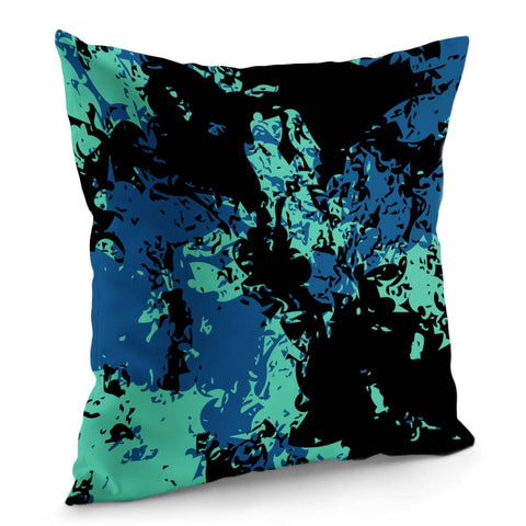 Image of Classic Blue & Biscay Green Pillow Cover