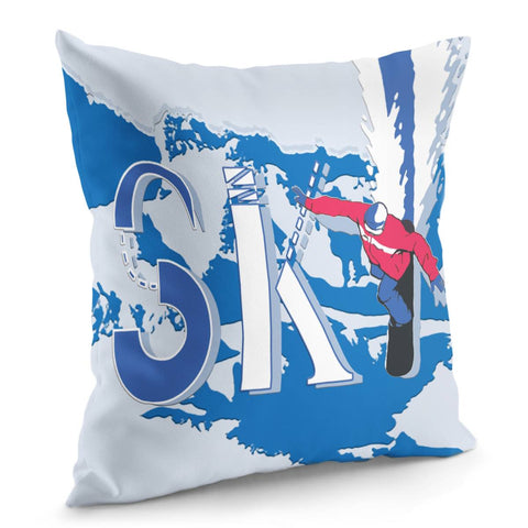 Image of Ski Pillow Cover