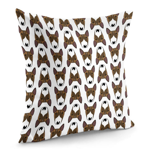 Image of Maya Bull Terrier Pillow Cover