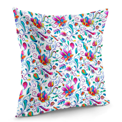 Image of Floral Pillow Cover