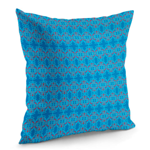 Image of Blue Pillow Cover