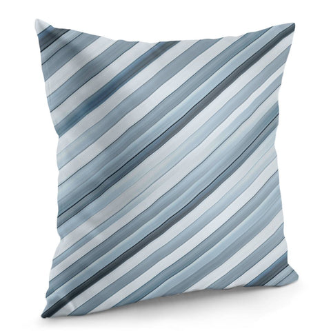 Image of Modern Tech Stripes Pattern Pillow Cover