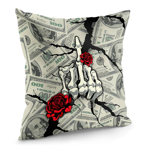 Image of Dollar Pillow Cover