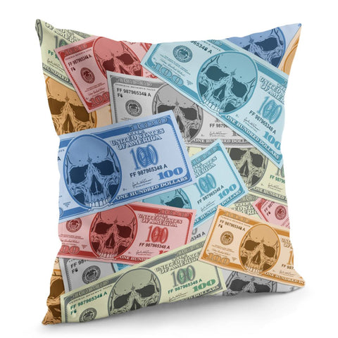 Image of Dollar Pillow Cover