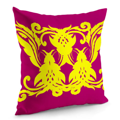 Image of Yellow Pillow Cover