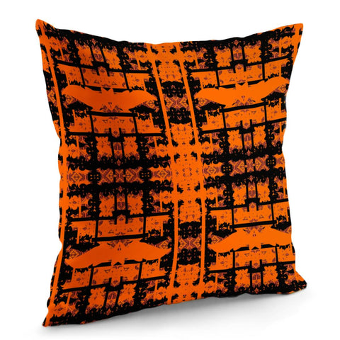 Image of Orange Pillow Cover