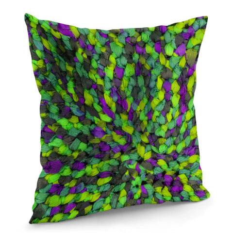 Image of Chartreuse Weave Pillow Cover