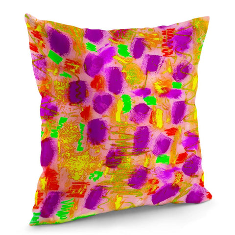 Image of Purple City Pillow Cover