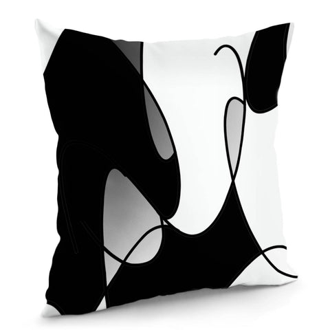 Image of Black Pillow Cover