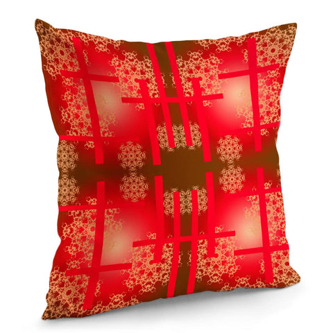 Image of Red Pillow Cover