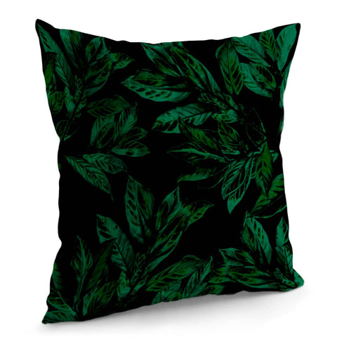 Image of Green Laurel Pillow Cover