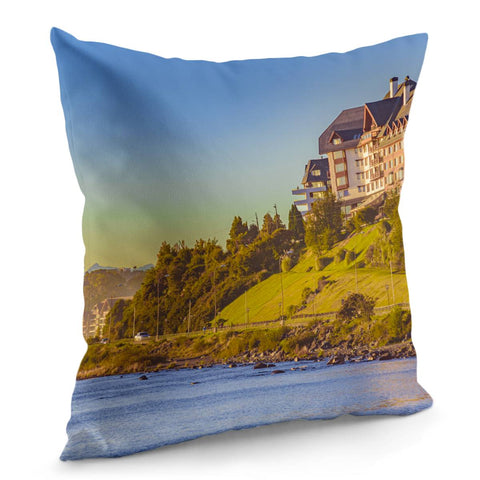 Image of Puerto Varas Landscape, Chile Pillow Cover