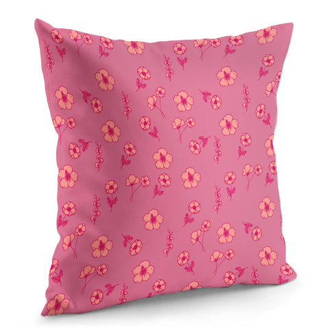 Image of Pink Pillow Cover