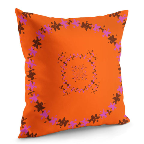 Image of Playful Abstract Butterflies Pillow Cover