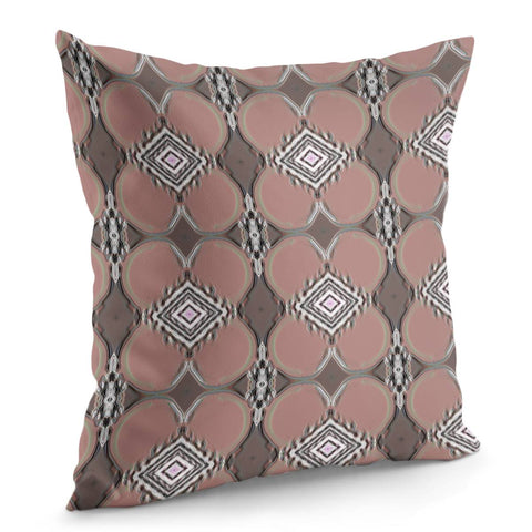 Image of Tribal Shapes Pattern Pillow Cover