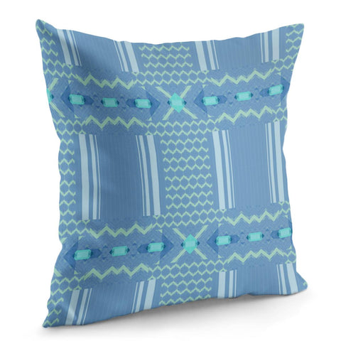 Image of Blue Pillow Cover