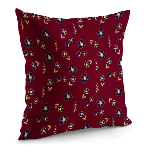 Image of Red Pillow Cover