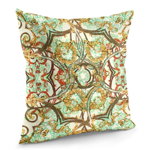 Image of Multicolored Modern Collage Print Pillow Cover