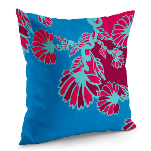 Image of Blue Pillow Cover