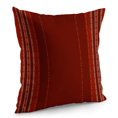 Image of Red Pillow Cover