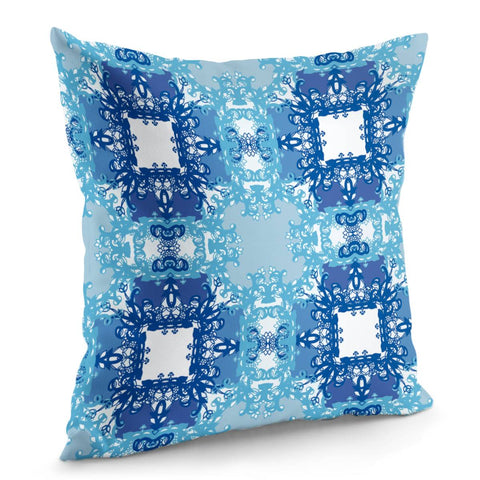 Image of Blue Pillow Cover