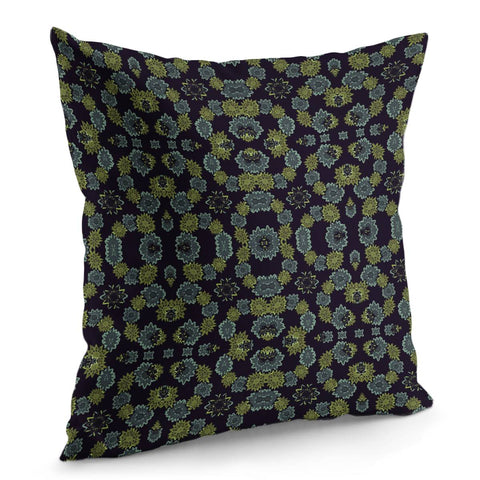 Image of Modern Ornate Stylized Motif Print Pillow Cover