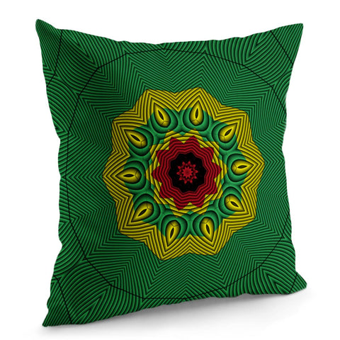 Image of Textured Yellow Drops Pattern Pillow Cover