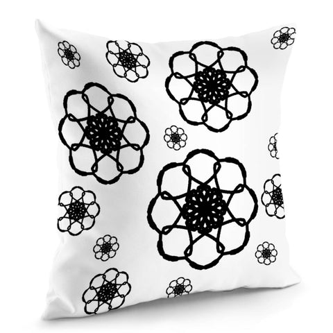 Image of White Pillow Cover