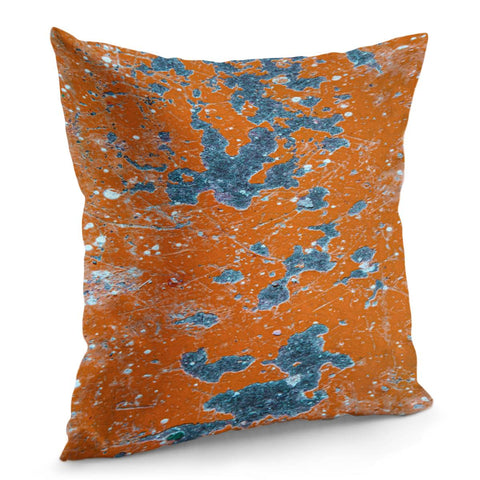 Image of Vivid Grunge Abstract Print Pillow Cover