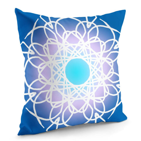 Image of Blue Pillow Cover