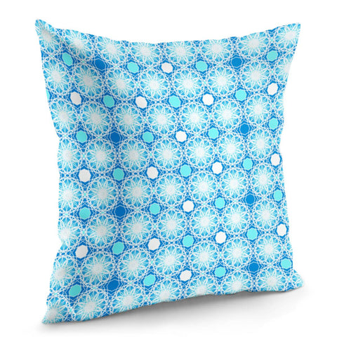 Image of Blue Pillow Cover